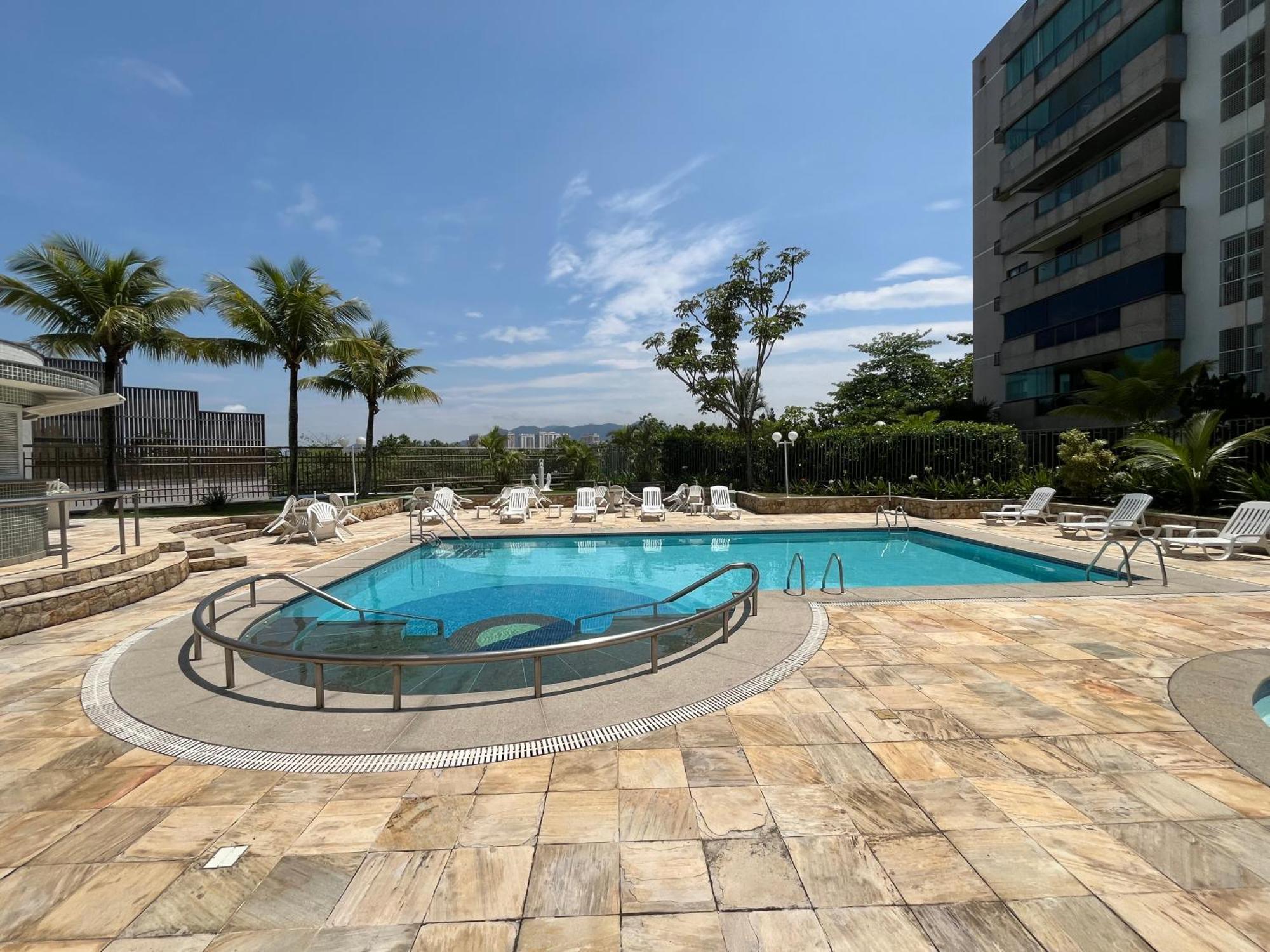 Decoracao Exclusiva Na Praia Com Piscina, Sauna, Academia E Estacionamento Рио-де-Жанейро Экстерьер фото