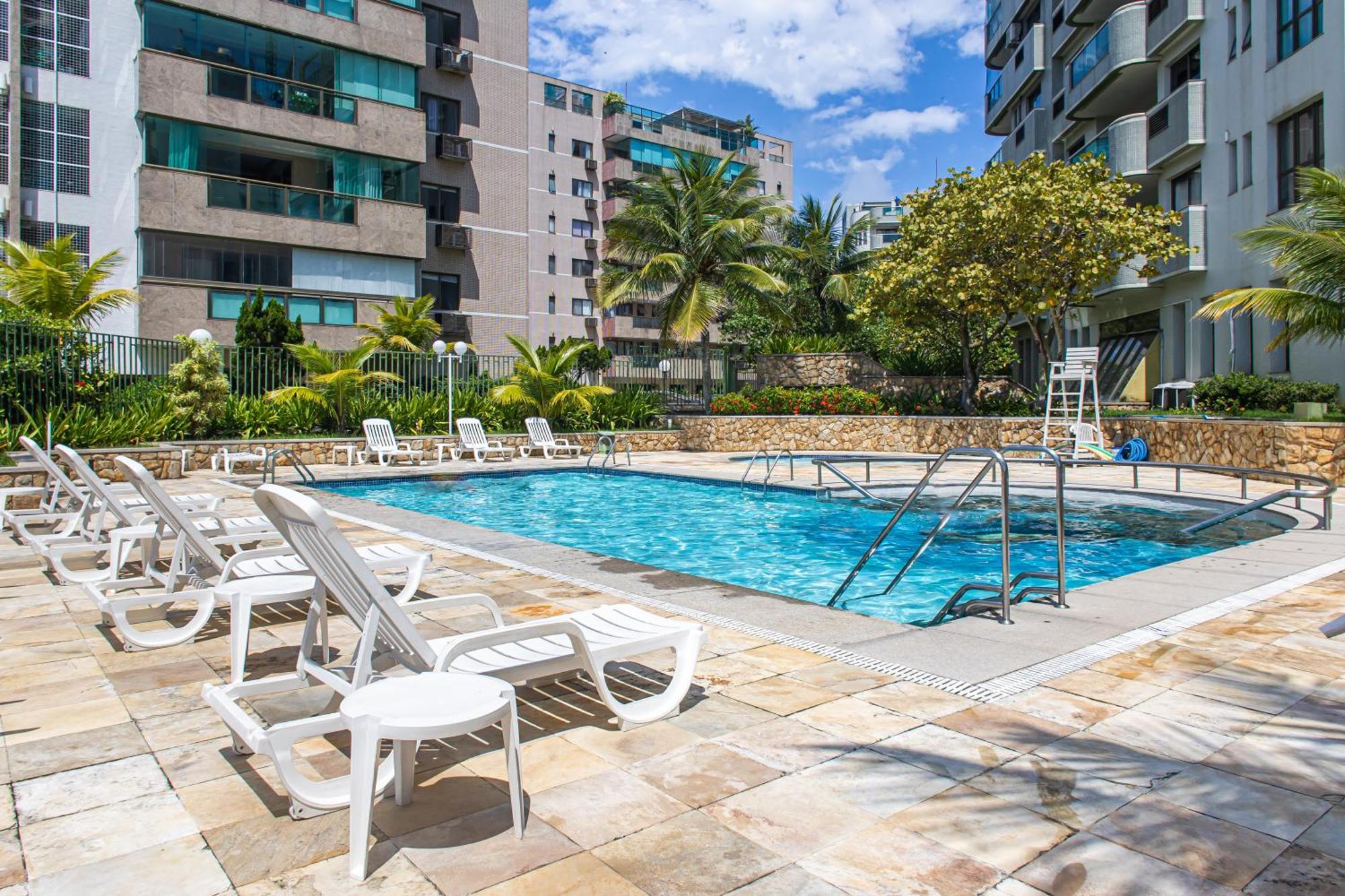 Decoracao Exclusiva Na Praia Com Piscina, Sauna, Academia E Estacionamento Рио-де-Жанейро Экстерьер фото